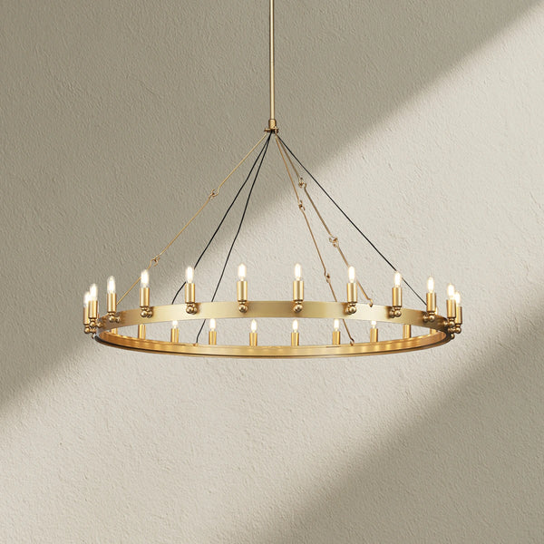 Camine Vintage Round Chandelier