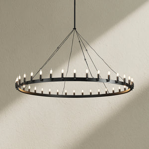 Camine Vintage Round Chandelier