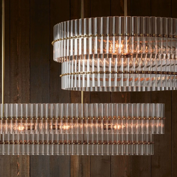 Molly Crystal Linear Chandelier
