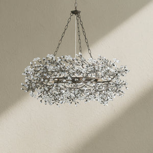 Fiore Crown Crystal Chandelier