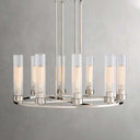 Andreas Round Glass Chandelier