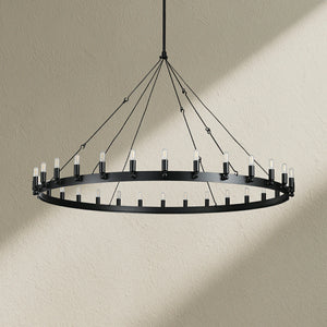 Camine Vintage Round Chandelier