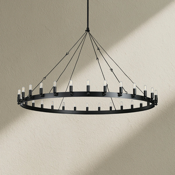 Camine Vintage Round Chandelier