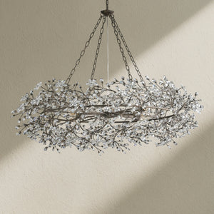 Fiore Crown Crystal Chandelier