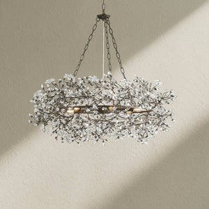 Fiore Crown Crystal Chandelier
