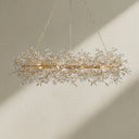 Fiore Oval Crystal Chandelier