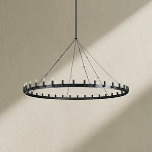 Camine Vintage Round Chandelier