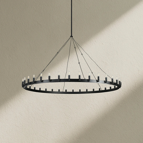 Camine Vintage Round Chandelier