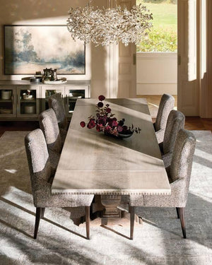 Fiore Crown Crystal Chandelier: Luxurious Floral Iron Design, Multiple Sizes & Finishes