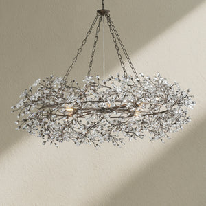 Fiore Crown Crystal Chandelier