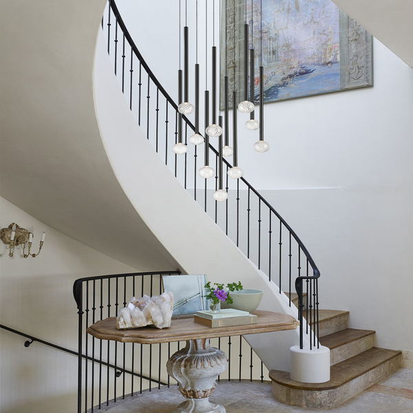 Leslie Crystal Chandelier /Pendant Light For Living Room Dinning Room