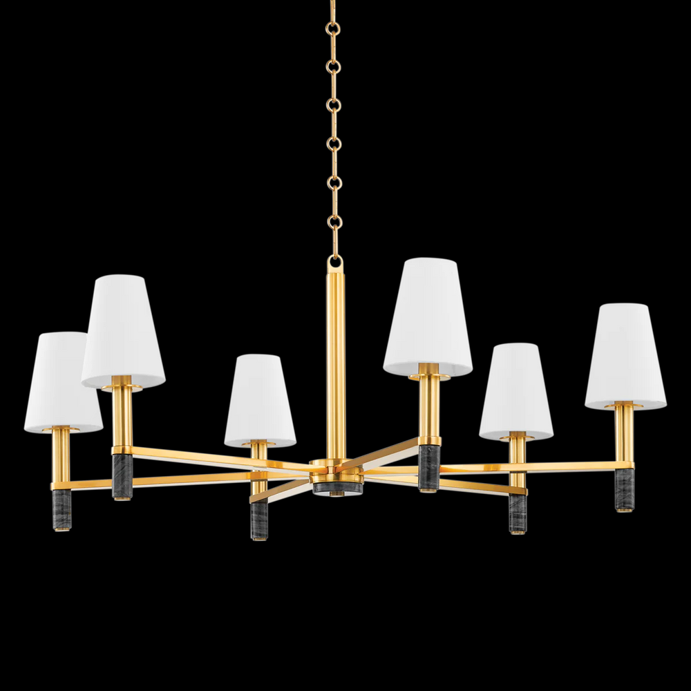 PARAMUS CLEAR FUNCTIONAL DESIGN CHANDELIER