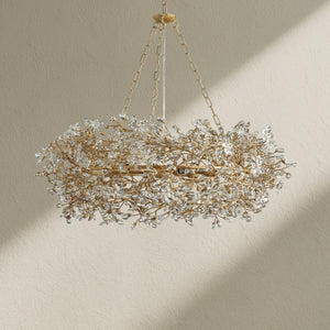 Fiore Crown Crystal Chandelier