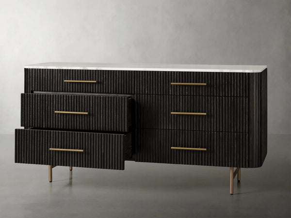 Finnley Six Drawer Dresser