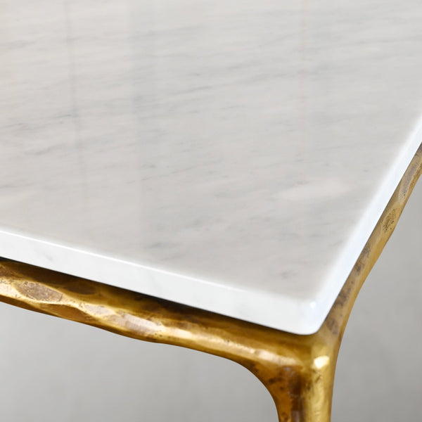 Thaddeus Rectangle Marble Coffee Table