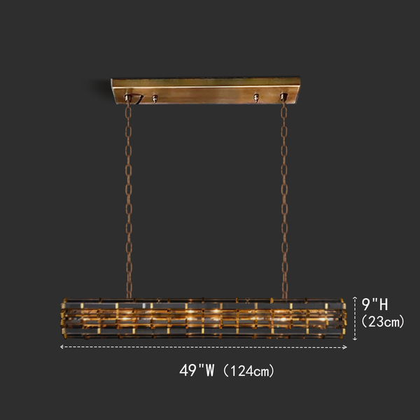 Harly Cylindrical/ Linear Chandelier