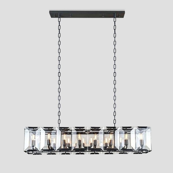 Harly Crystal Rectangular Chandelier