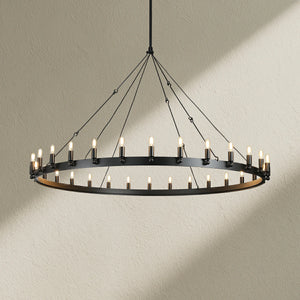 Camine Vintage Round Chandelier