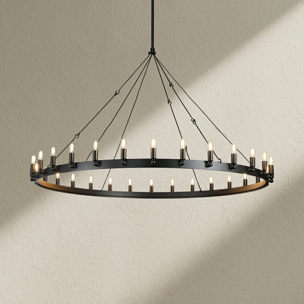 Camine Vintage Round Chandelier