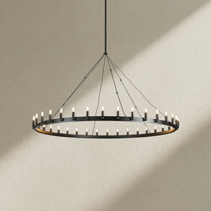 Camine Vintage Round Chandelier