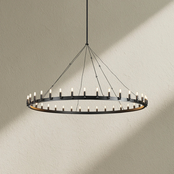 Camine Vintage Round Chandelier