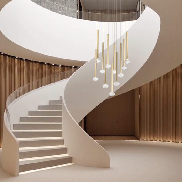 Leslie Crystal Chandelier /Pendant Light For Living Room Dinning Room