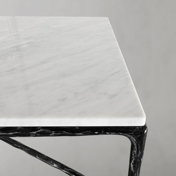 Thaddeus Rectangle Marble Coffee Table