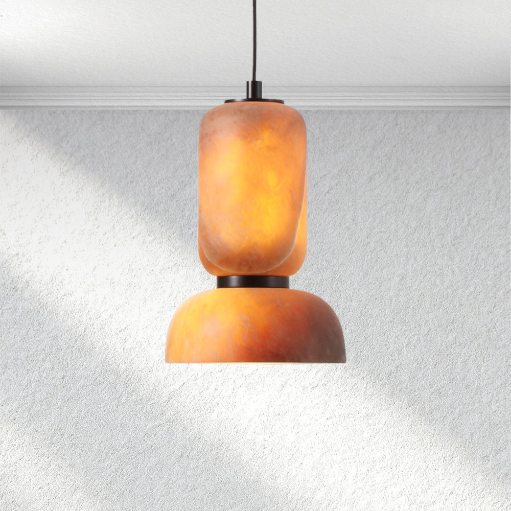 yrhhome Eterna Vertical Alabaster Pendant