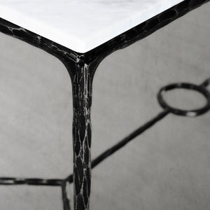 Thaddeus Rectangle Marble Desk