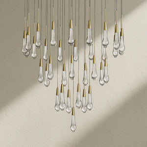 Soltaire Round Chandelier