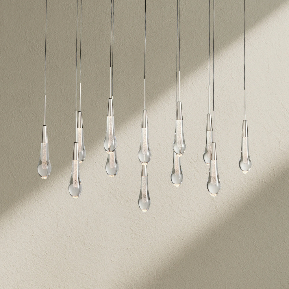 Soltaire Modern 37" Linear Chandelier