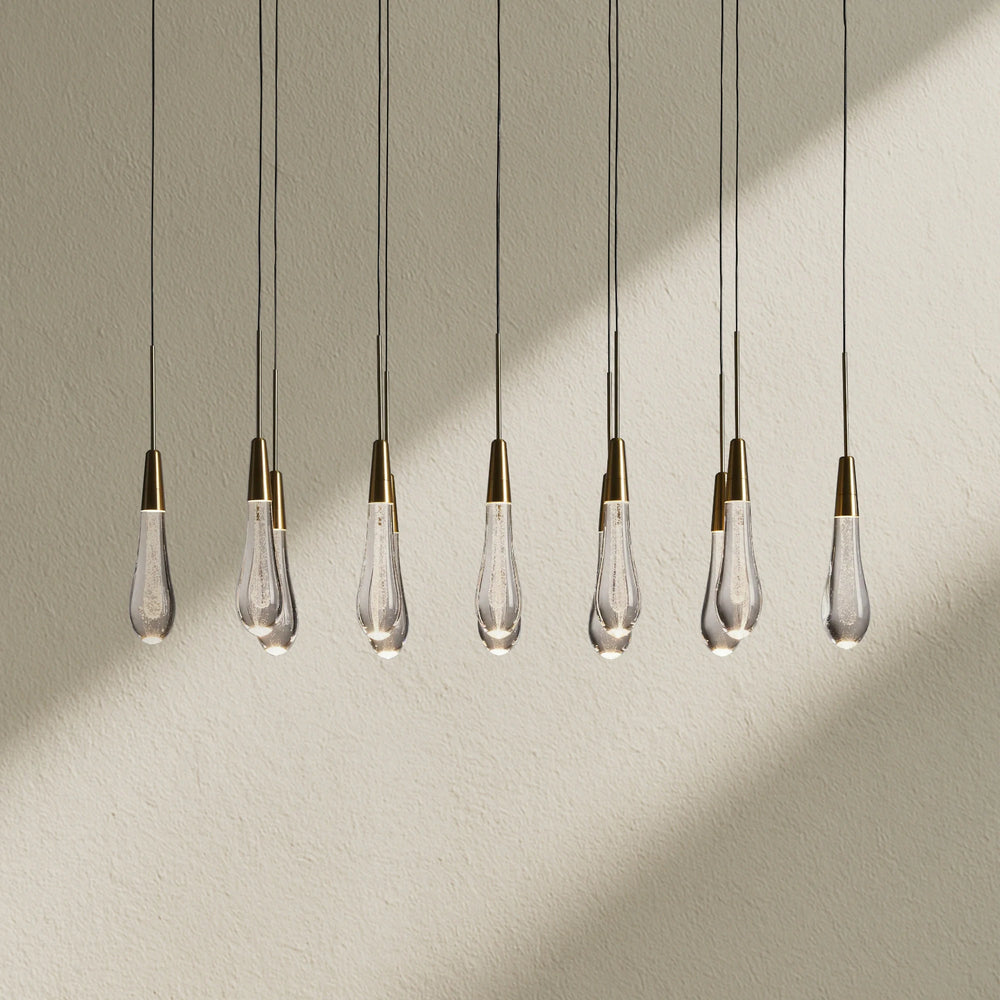 Soltaire Modern 37" Linear Chandelier
