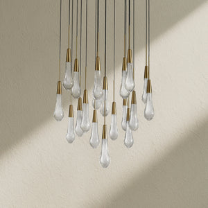 Soltaire Round Chandelier