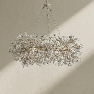 Fiore Crown Crystal Chandelier