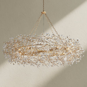 Fiore Crown Crystal Chandelier