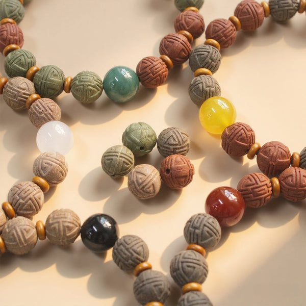 Blessings & Emotional Balance - Five Elements Agate Energy Bracelet