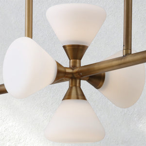 Yrhhome Opaline Linear Chandelier