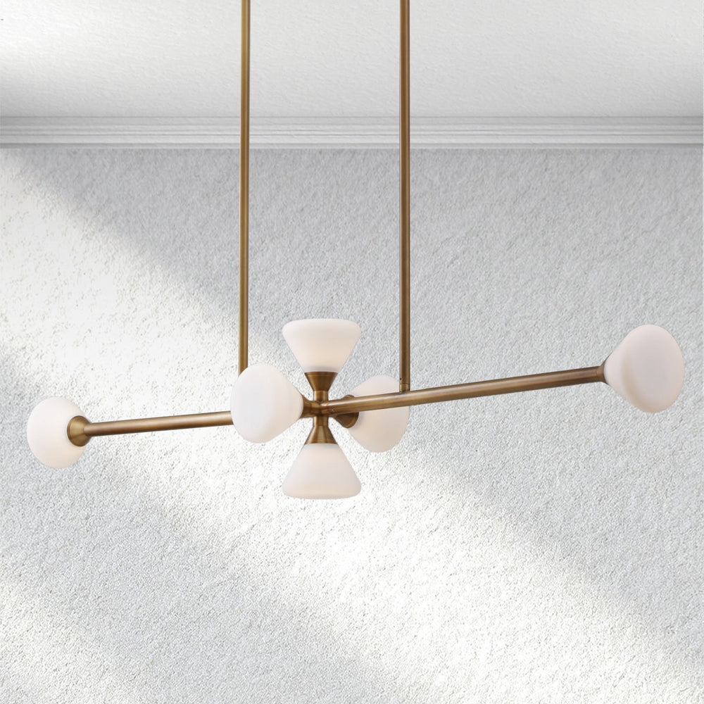 Yrhhome Opaline Linear Chandelier