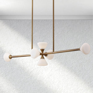 Yrhhome Opaline Linear Chandelier