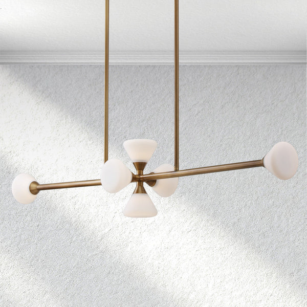 Yrhhome Opaline Linear Chandelier