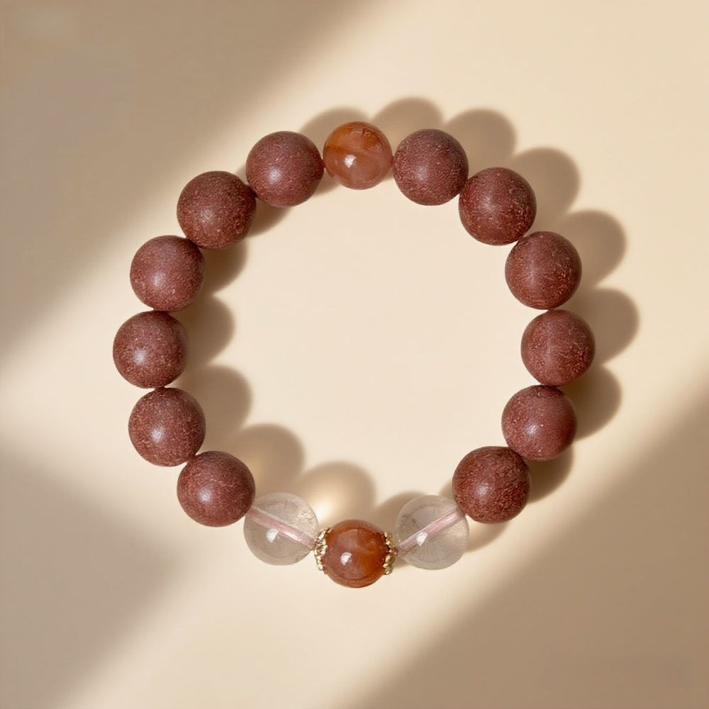 Love & Clarity Bracelet Rose Aromatherapy Healing Energy Bracelet