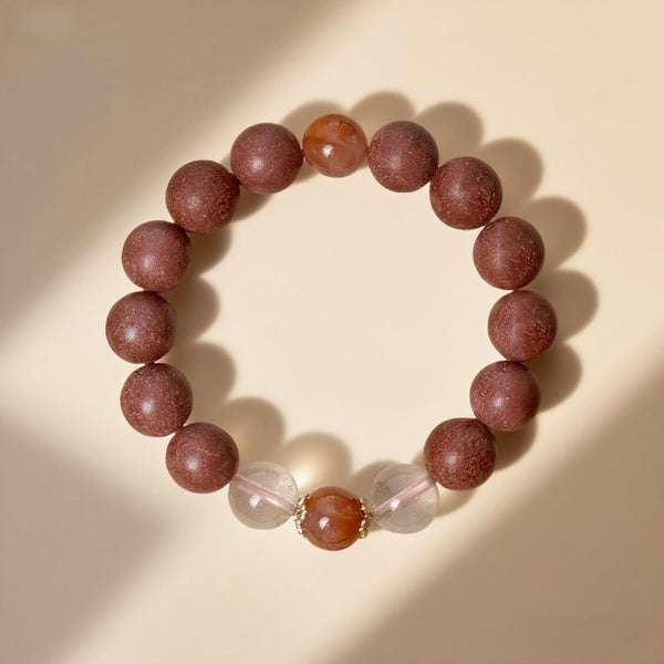 Love & Clarity Bracelet Rose Aromatherapy Healing Energy Bracelet