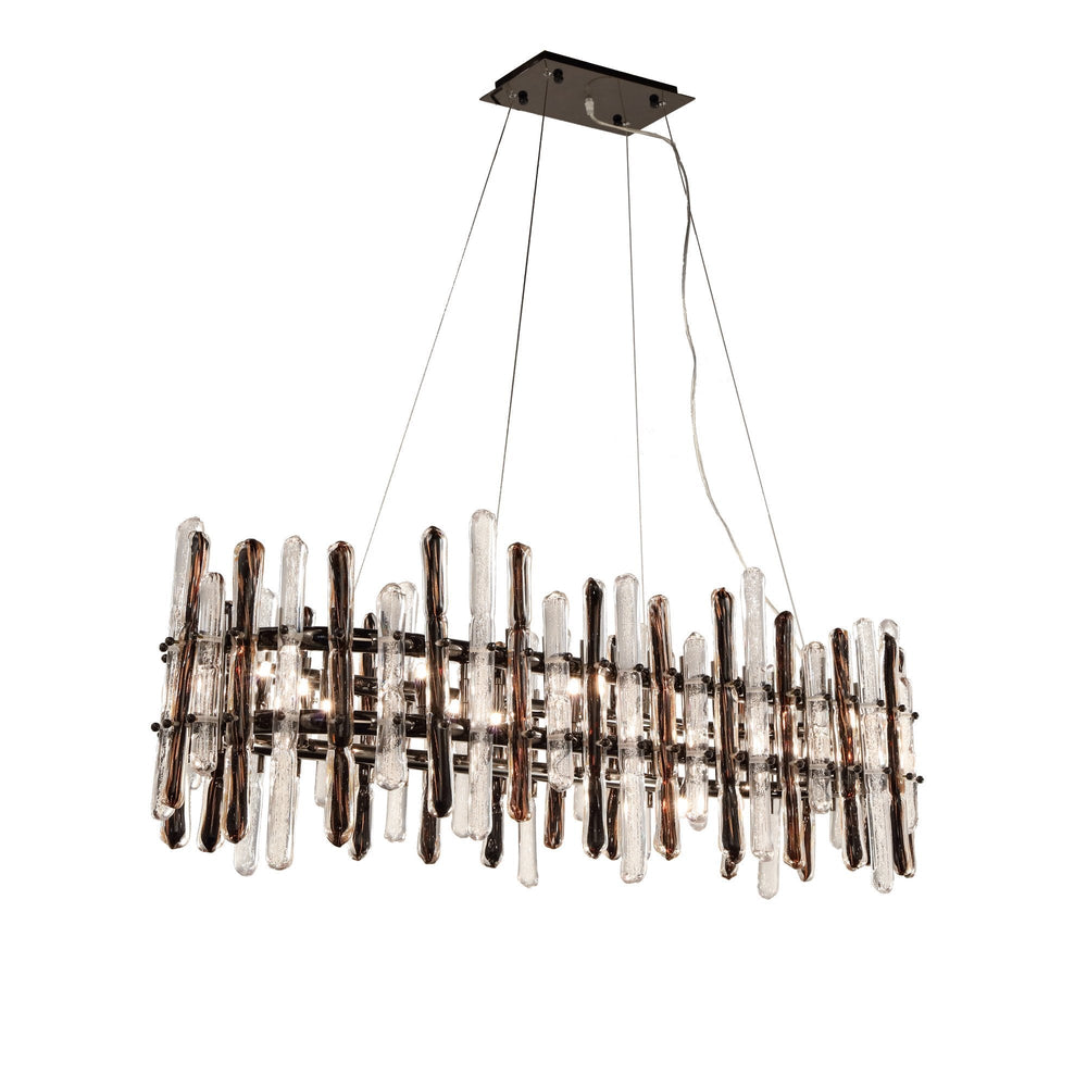 Sancy Linear Glass Chandelier