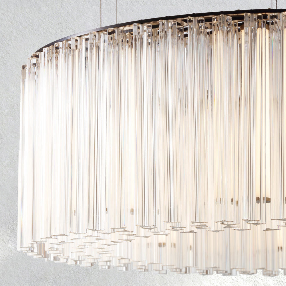 Swaroevan Rainfall Round Chandelier