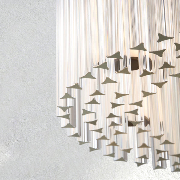 Swaroevan Rainfall Round Chandelier
