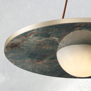 yrhhome FloatDisc Alabaster Pendant