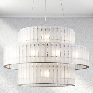 Yrhhome Parallel Round Chandelier