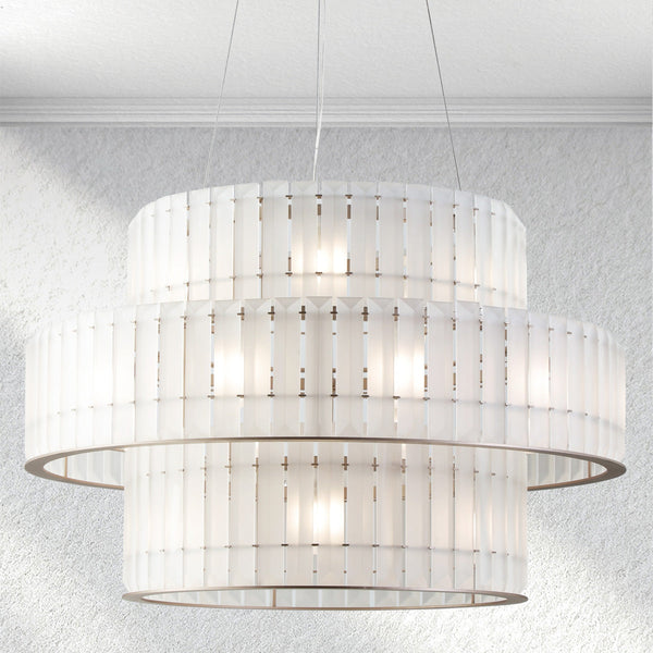 Yrhhome Parallel Round Chandelier