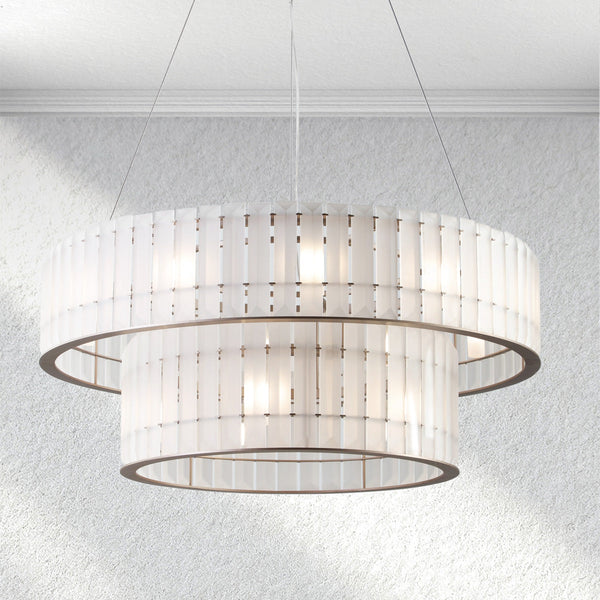 Yrhhome Parallel Round Chandelier