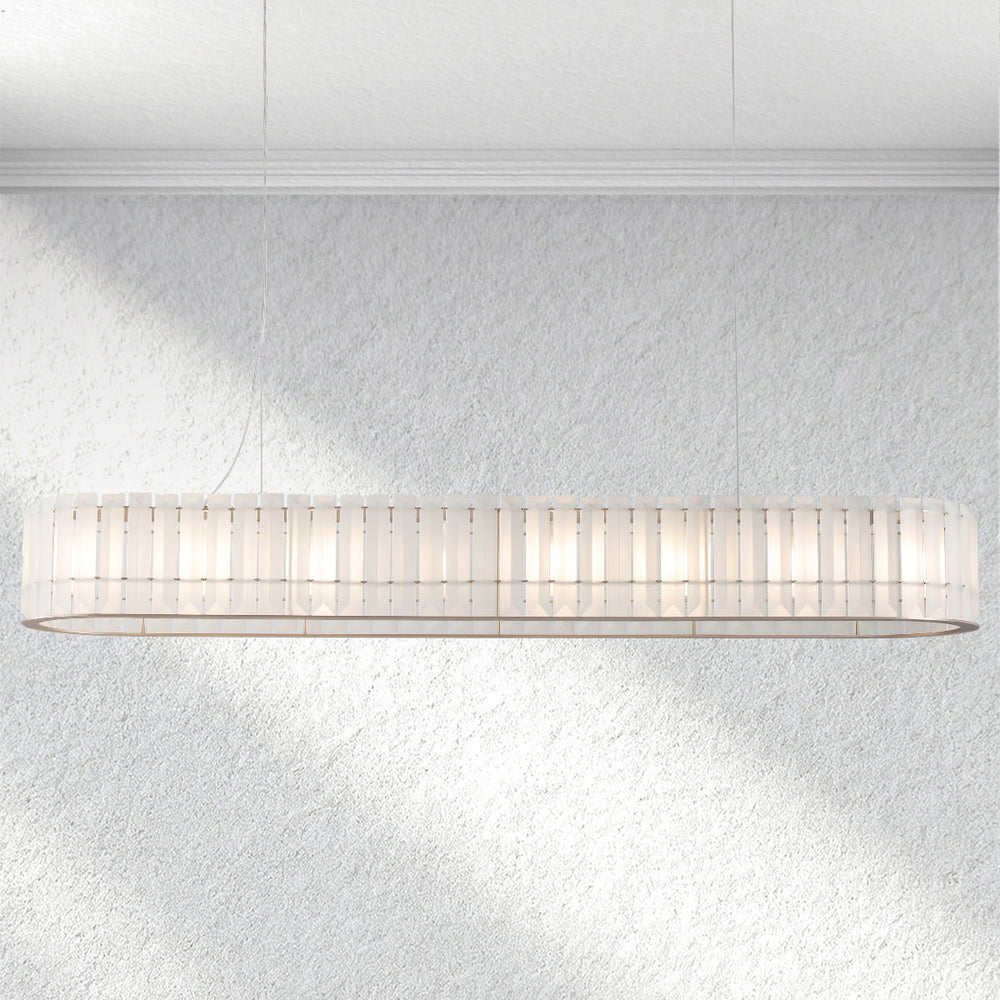 Swaroevan Parallel Rectangular Chandelier
